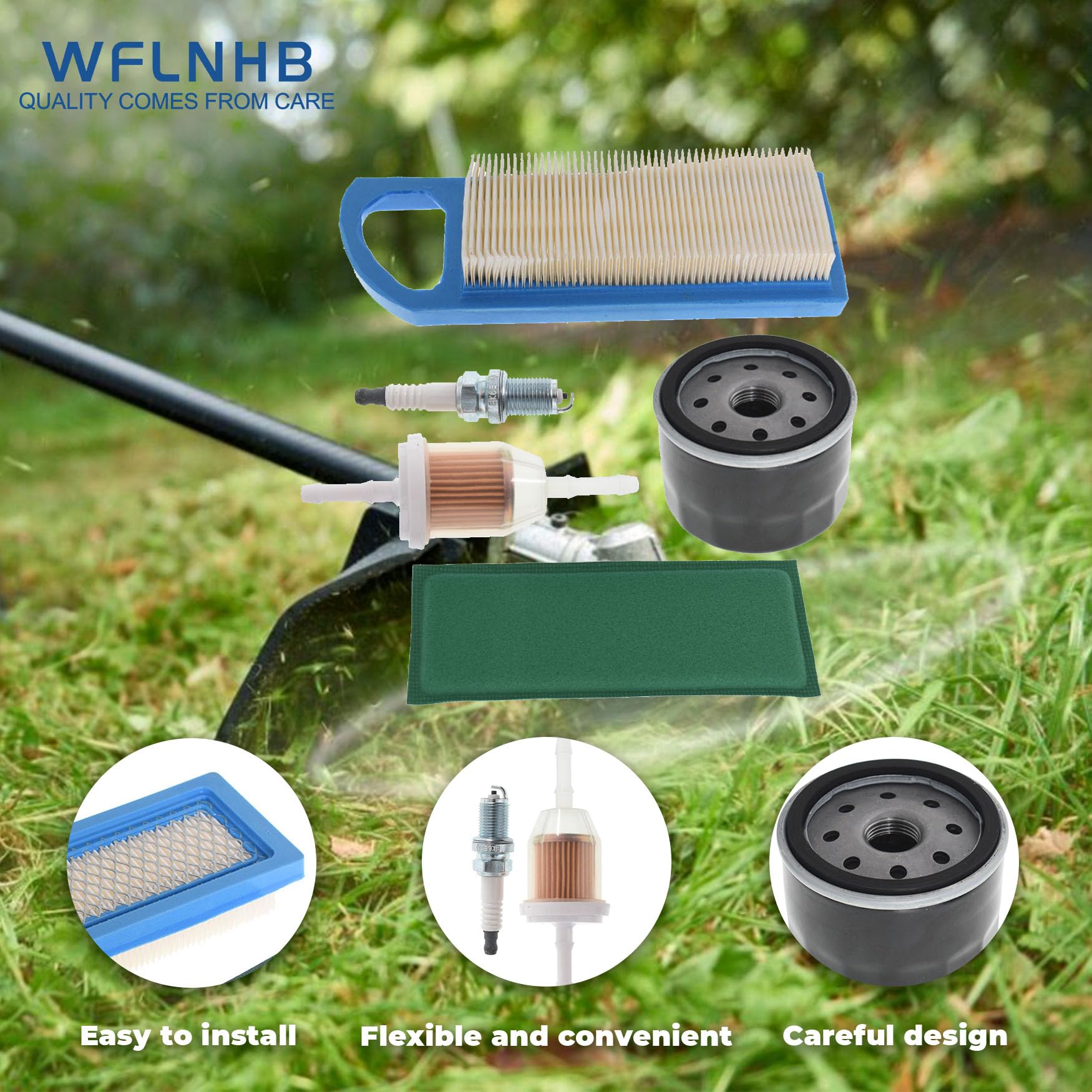 WFLNHB M149171 pre-filter reduces dust intake and extends main filter life.