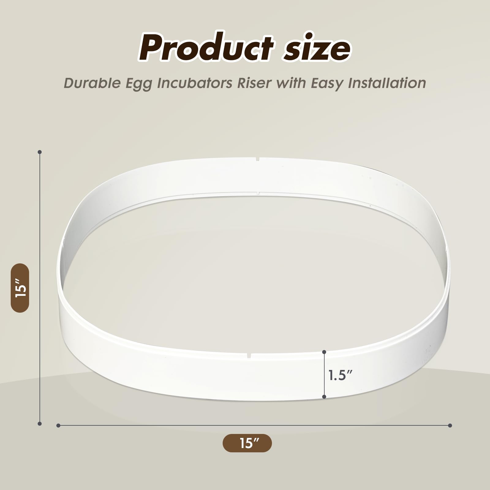 WFXSHparts easy installation ensures quick integration with your incubator.
