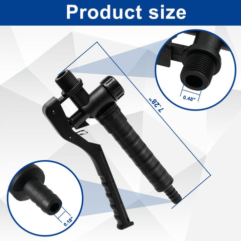 WFXSHparts spray gun works with fungicide, herbicide, water, weed preventers, and fertilizer.