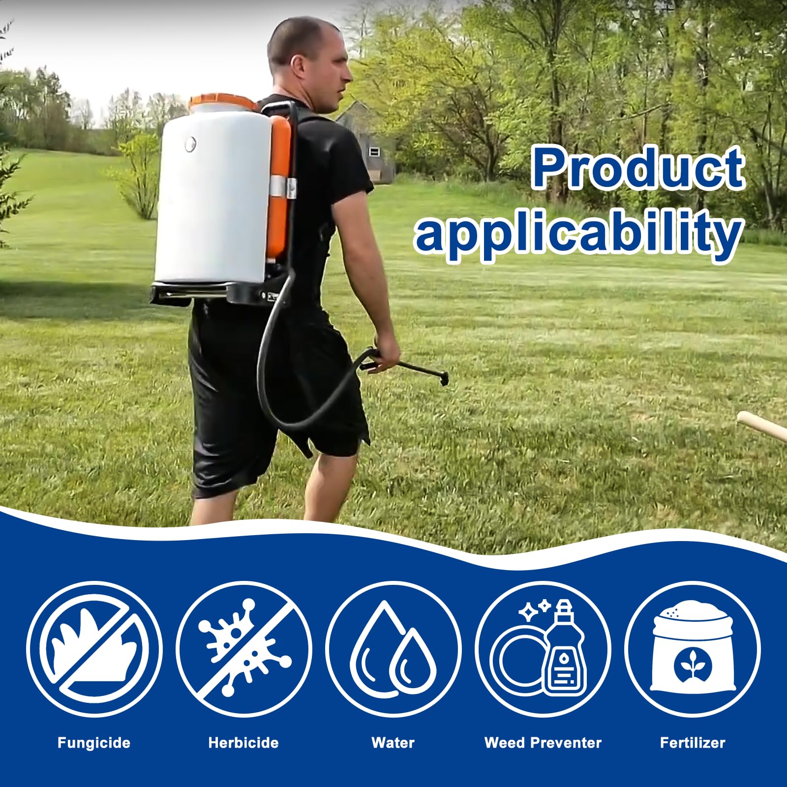 Ideal for garden, lawn, greenhouse, patio, and conservatory spraying tasks.