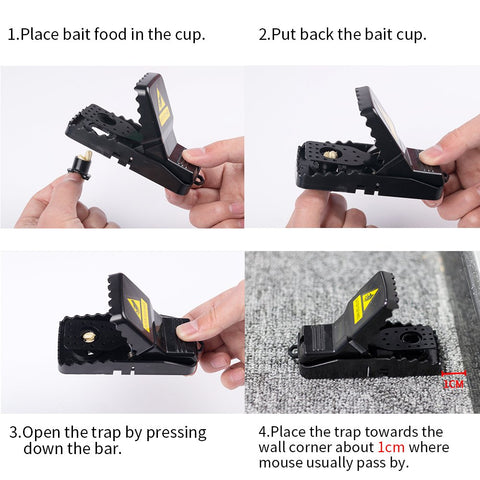 Wgbon trap includes a user manual to guide setup.