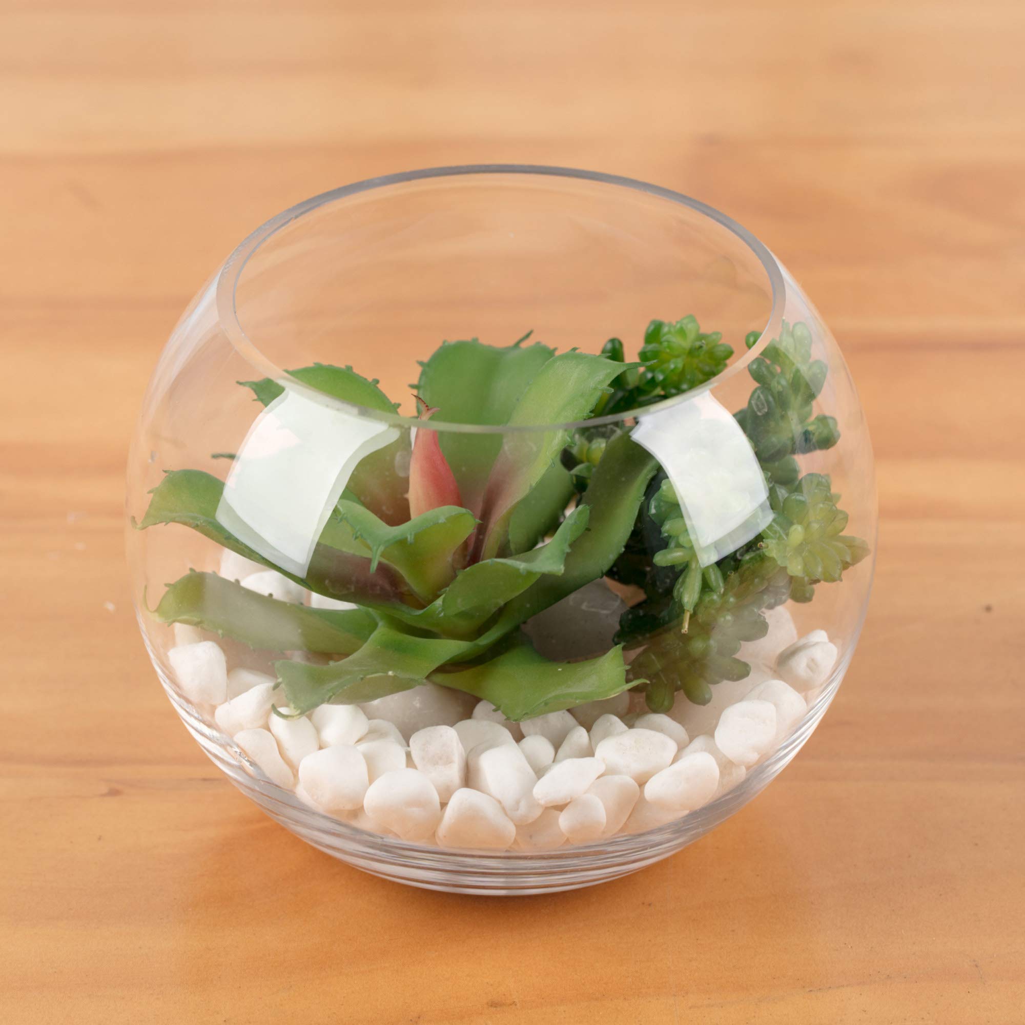 WGVI clear vase creates elegant event centerpieces for weddings and tables