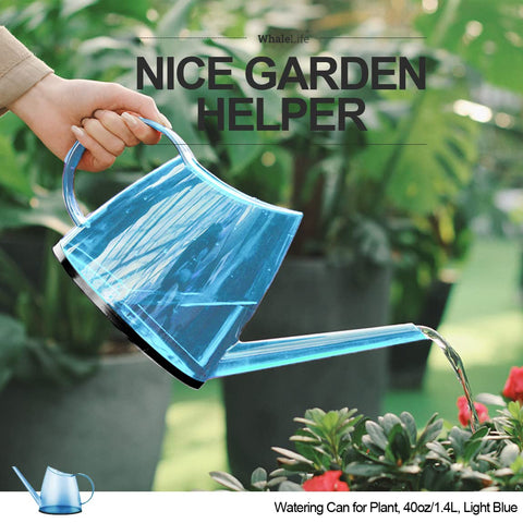 WhaleLife compact design watering can fits neatly on a desk or shelf.