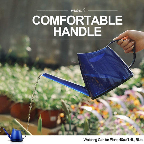 WhaleLife 1.4L blue ideal for bonsai and small pots