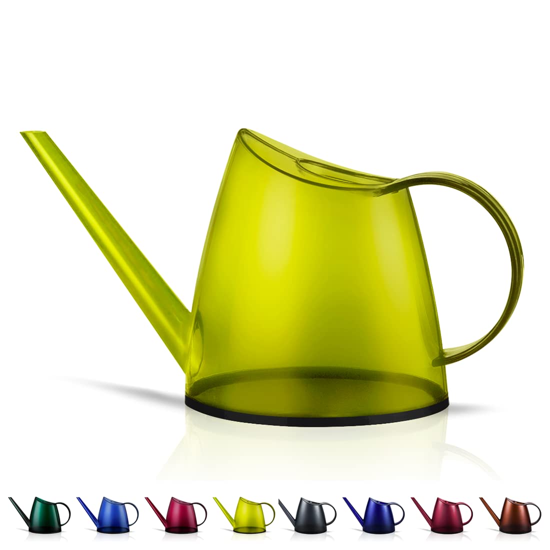 WhaleLife indoor watering can in green lemon for precise indoor plant care