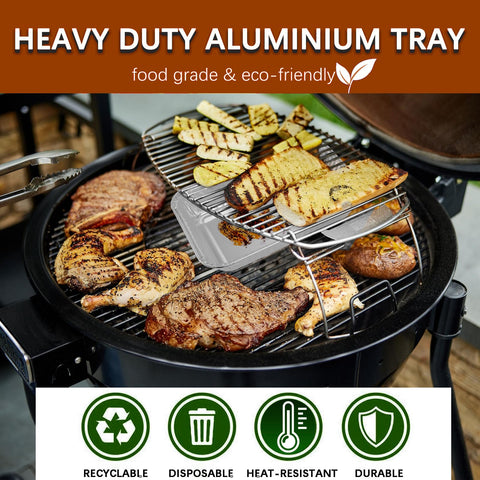 Whaleme drip-pan liner for Genesis II LX grills maintains a tidy grill interior