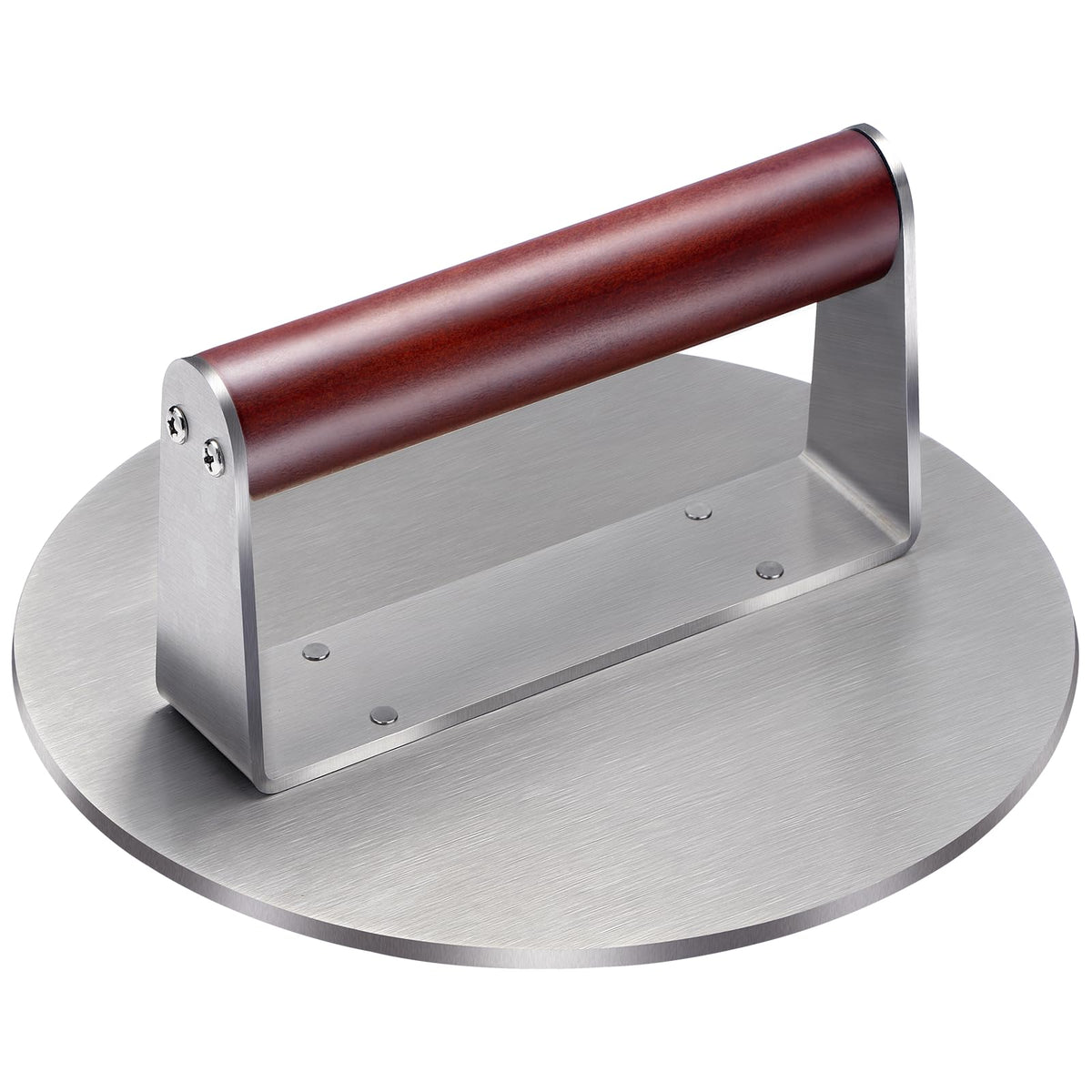 Whaleme extra-large burger press with 8.5-inch flat surface for even patties