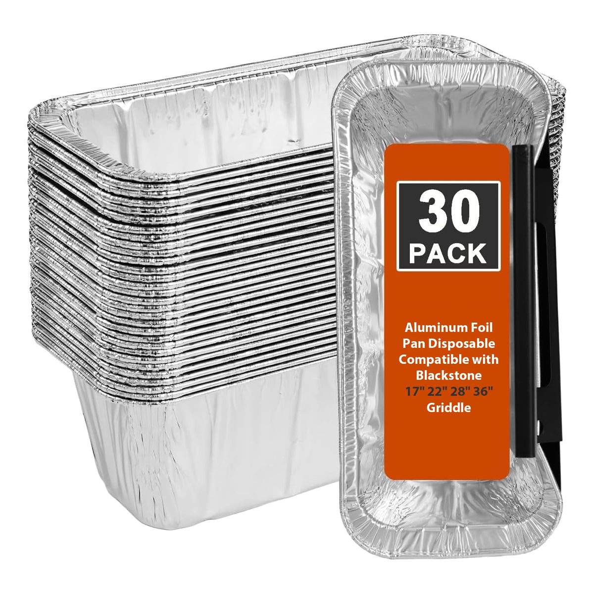 Whaleme grease cup liners fit 28–36 inch trays for clean grilling sessions.