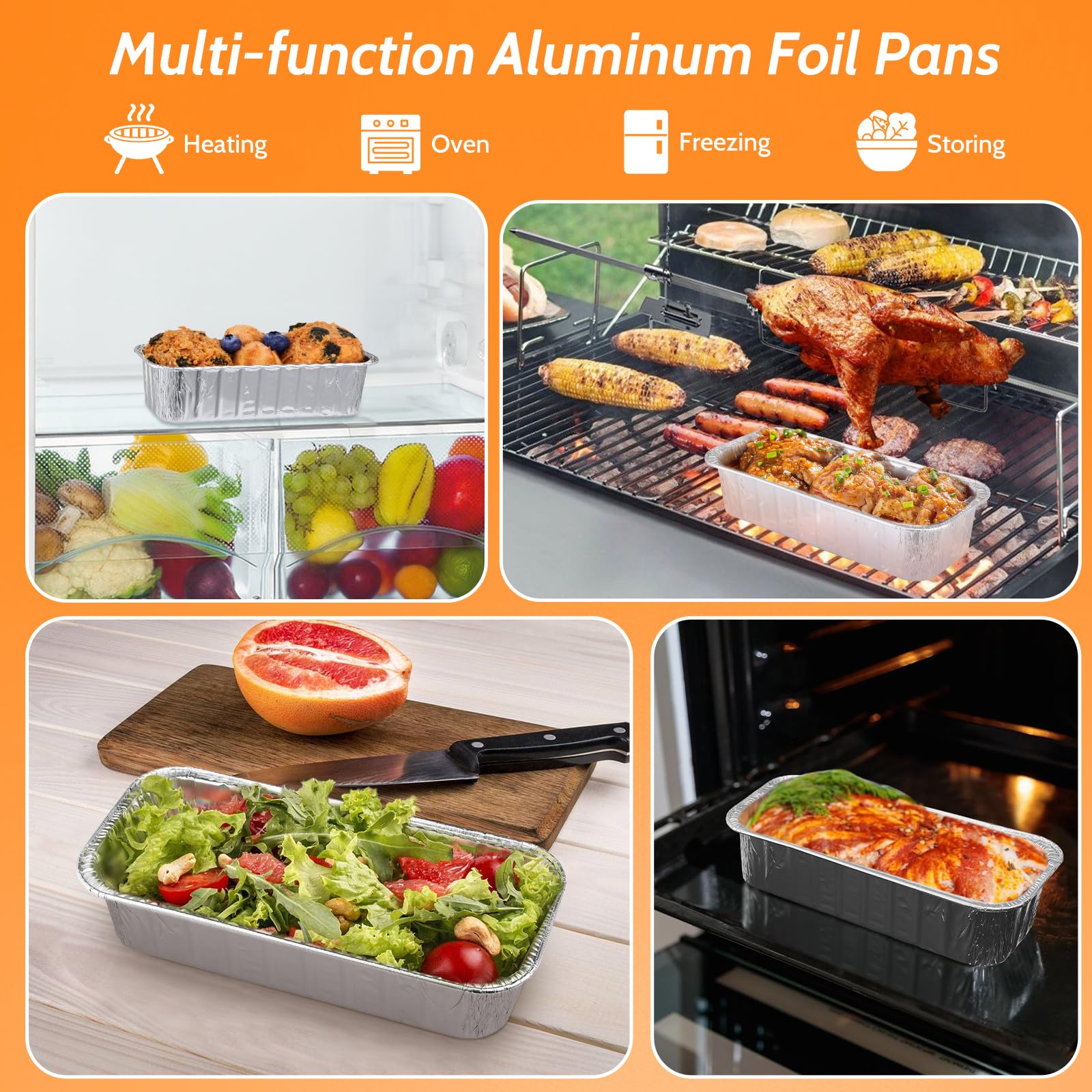 Whaleme heavy-duty aluminum pan is durable and travel-friendly