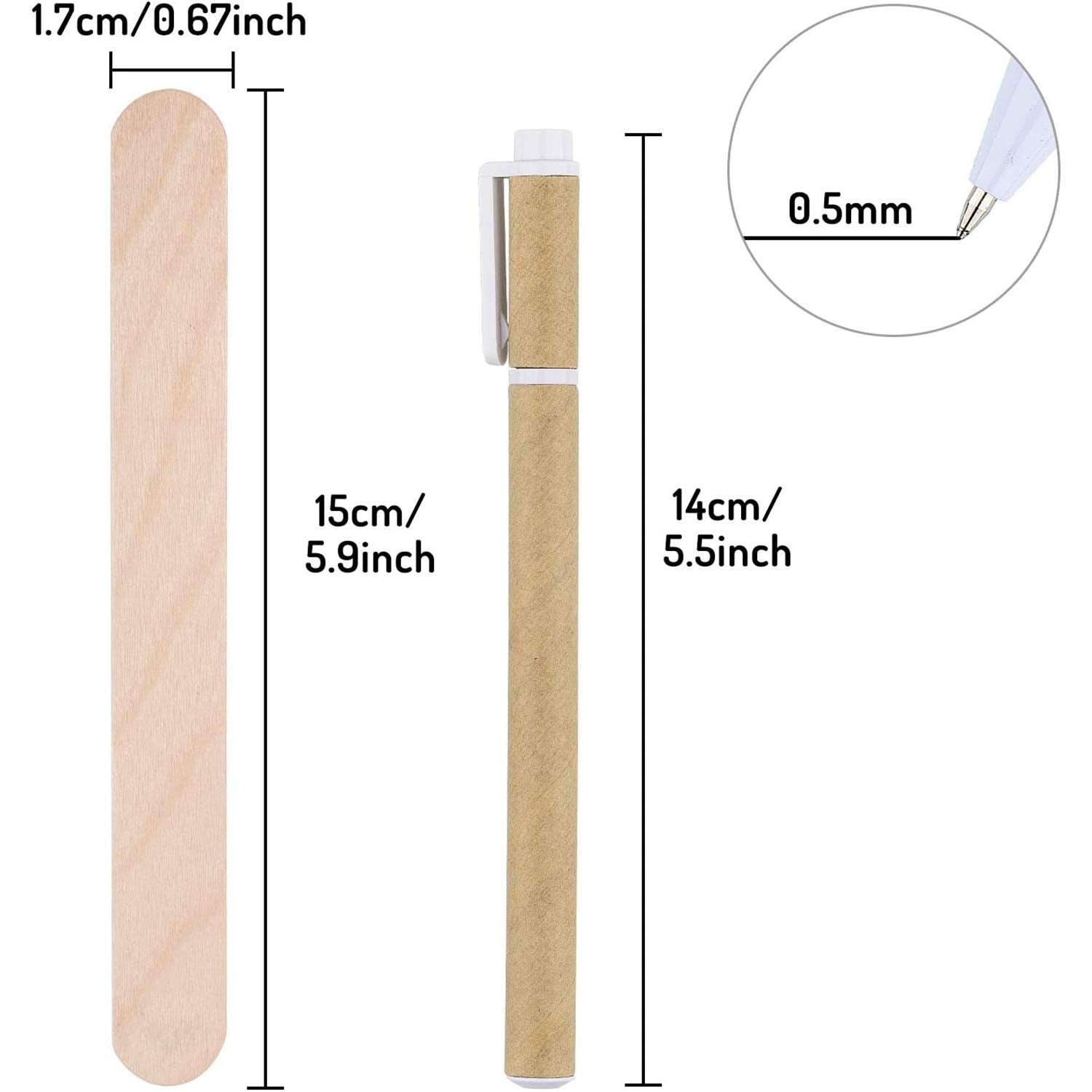 Whaline birch wood garden marker close-up shows natural material and eco-friendly labeling.