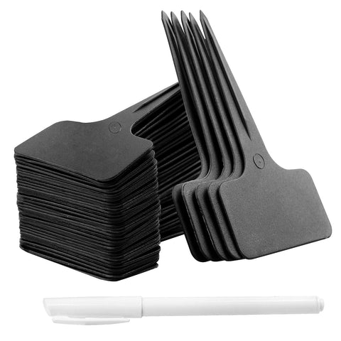 Whaline T-Type plant labels for easy soil insertion and clear labeling.