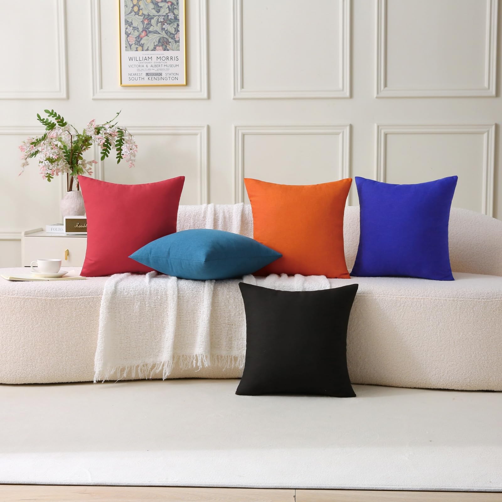 WHATWEARS two-pack outdoor pillows for indoor or outdoor use