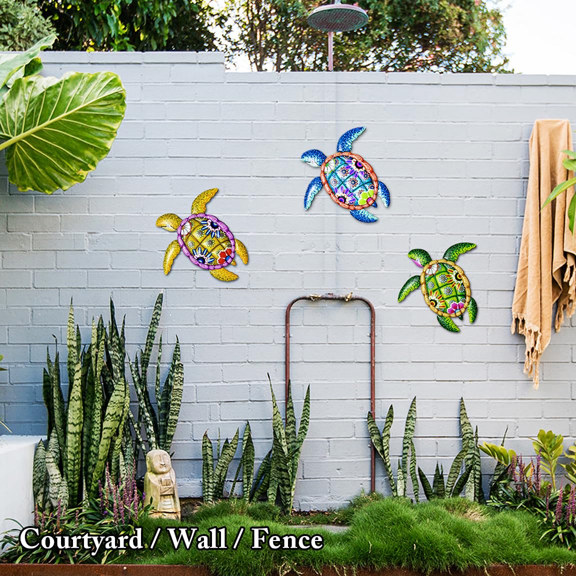 WHBIMGOOO sea turtle wall art third turtle style for living room ambiance
