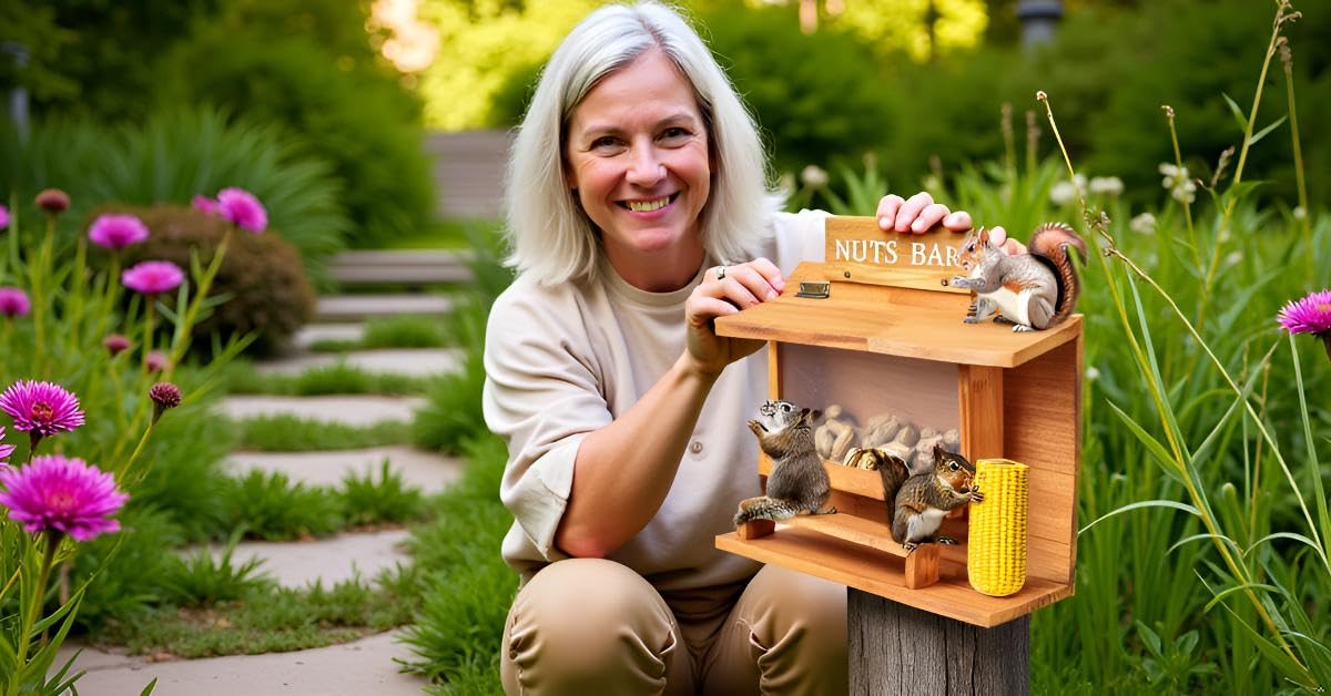 WHEARTED Squirrel Feeder makes a thoughtful gift for animal lovers.