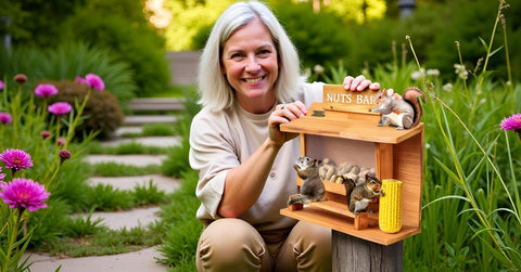 WHEARTED Squirrel Feeder makes a thoughtful gift for animal lovers.