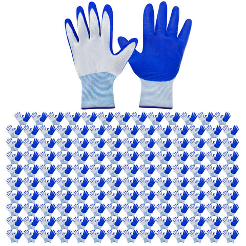 WHEATHUSK black rubber-coated garden gloves with sturdy grip for dry and wet tasks.