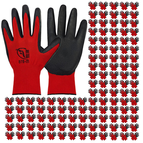 WHEATHUSK bulk gardening gloves 120 pairs pack for convenient outdoor tasks.