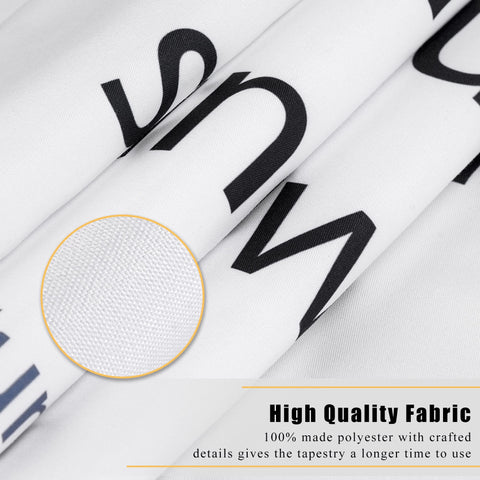 WHGJ Kanye flag 200D polyester fabric shows rugged, fade-resistant performance