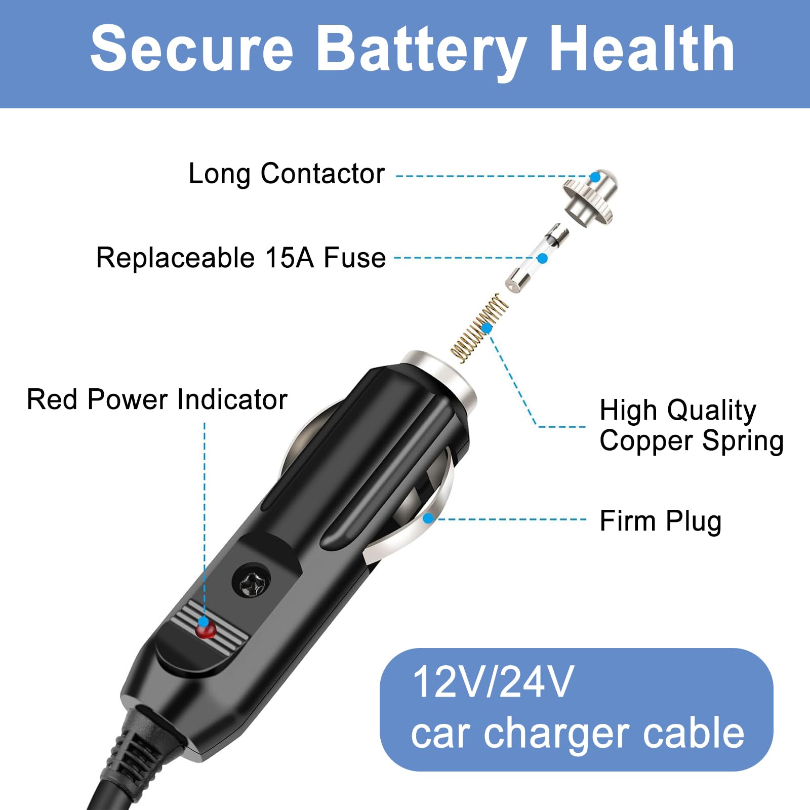 WHHZGYW XT60 supports EcoFlow, Bluetti, and Anker portable power stations.