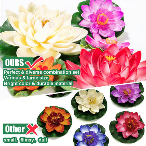 Pond and pool decoration with WhistenFla lotus and lily pads