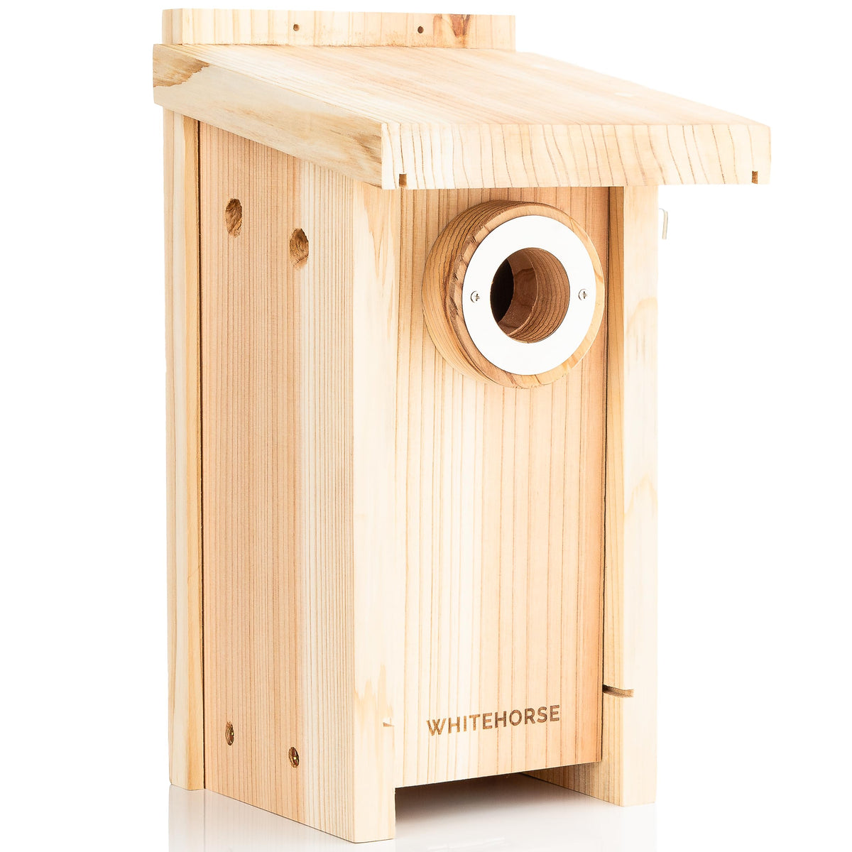 WHITEHORSE Bluebird House weatherproof exterior shows outdoor durability.