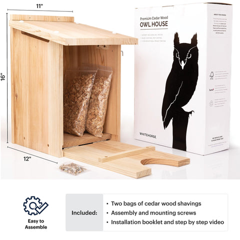 WHITEHORSE Weatherproof box supports year-round outdoor use and durable performance.