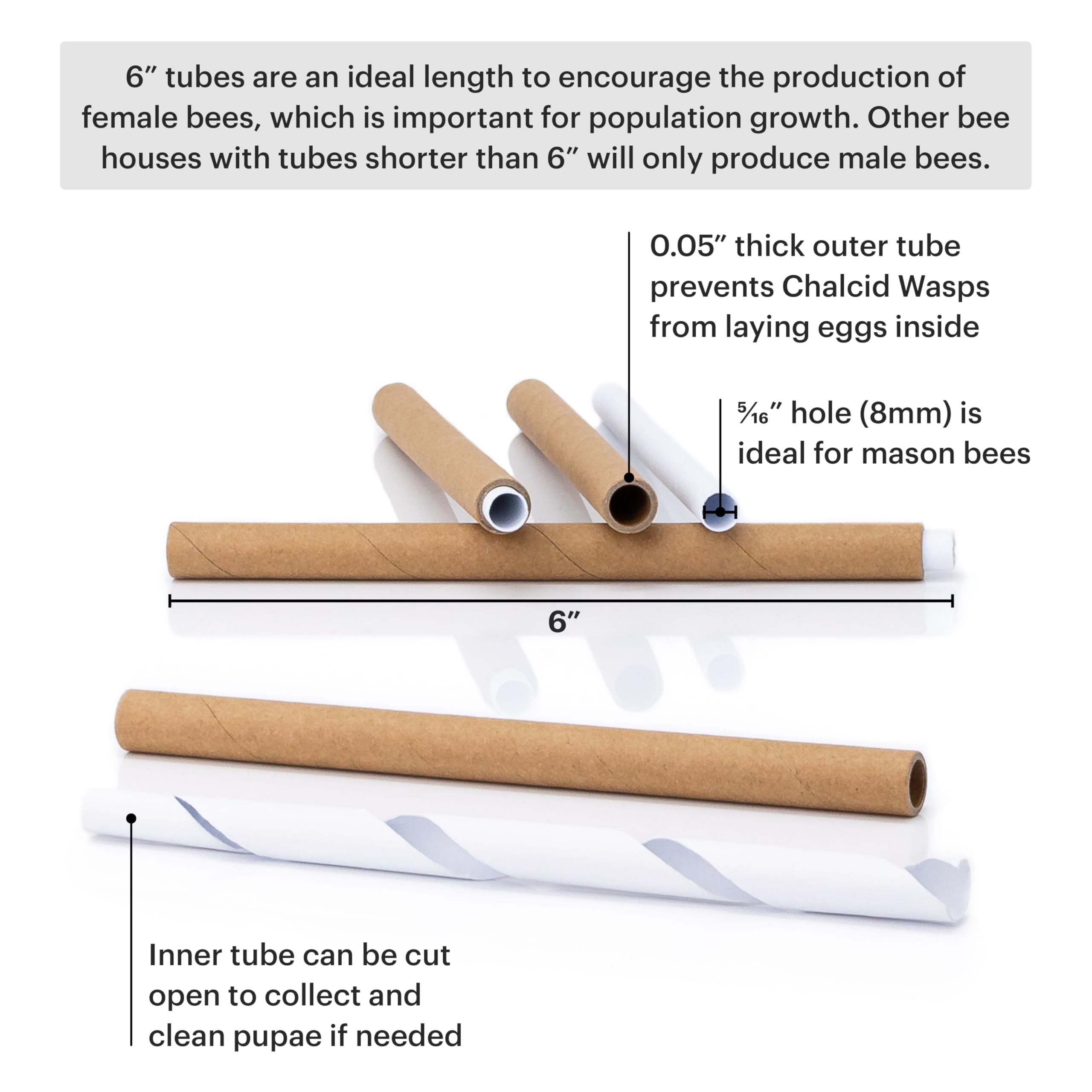WHITEHORSE bee house features a French cleat system for quick installation.