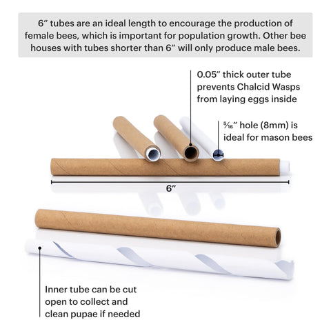 WHITEHORSE bee house features a French cleat system for quick installation.