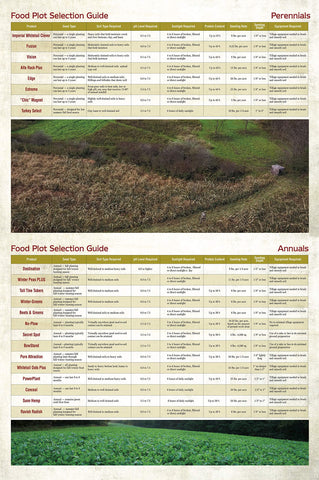 Whitetail Institute PowerPlant deer plot provides forage while offering bedding options.