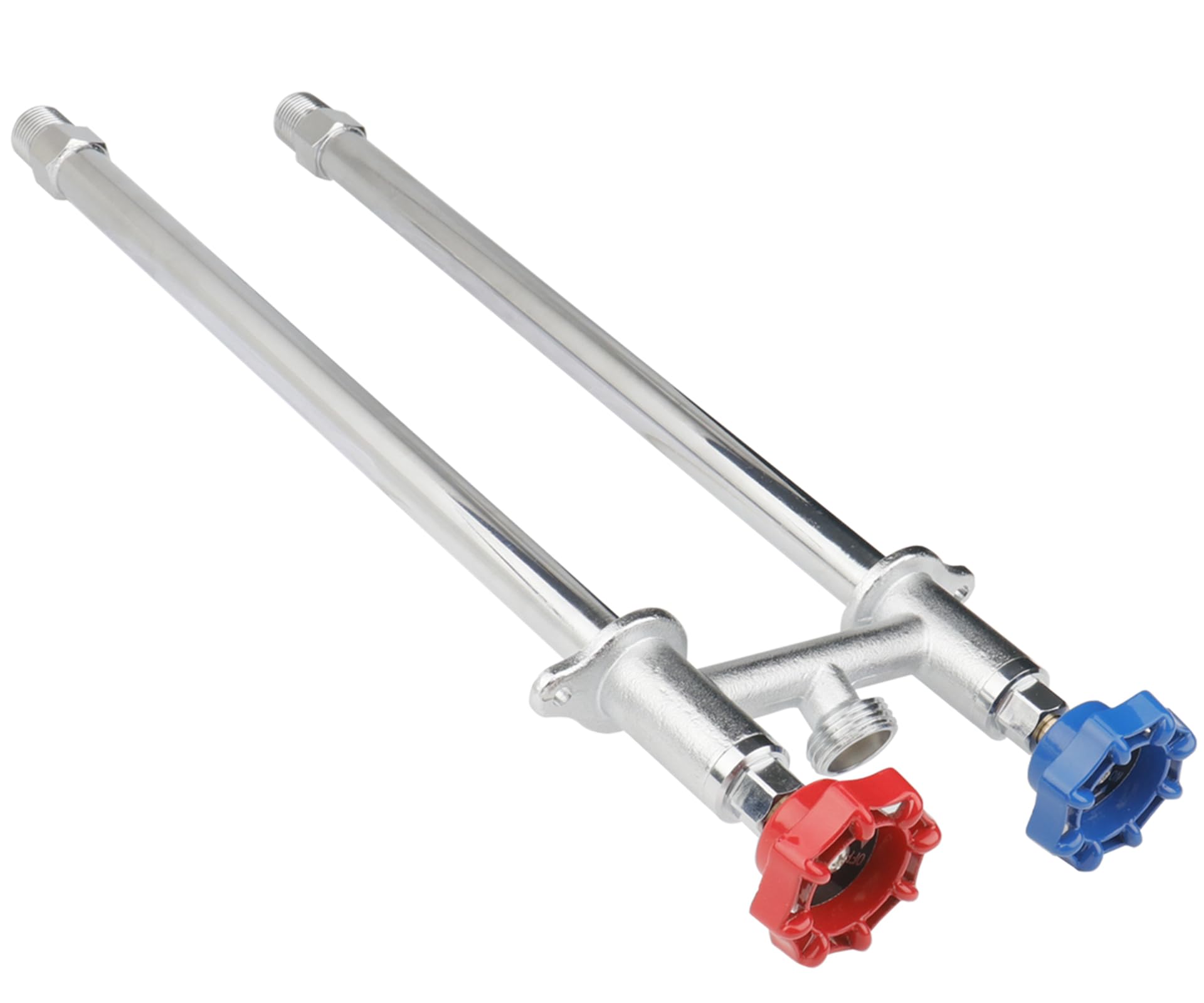 WHK 12 inch frost-free outdoor spigot with chrome finish for year-round water access