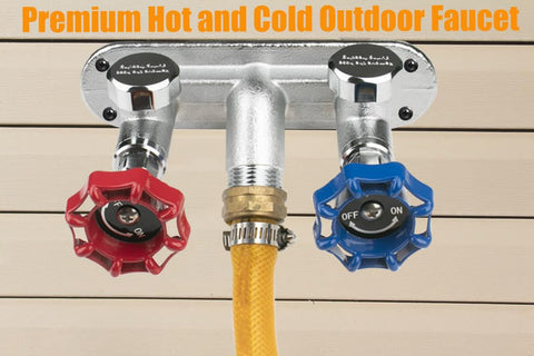WHK vacuum breaker included for safer winter use.