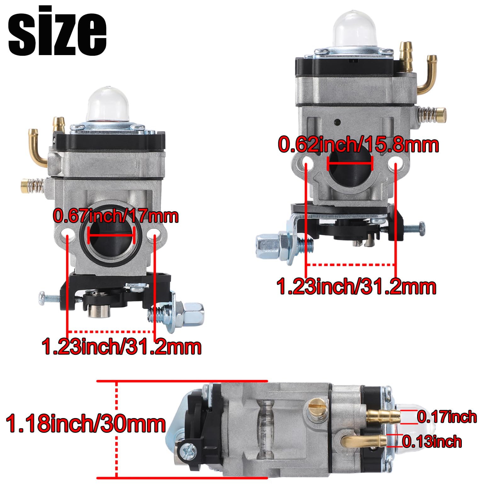 Whldyno gasket and fuel filter kit ensures a tight seal and clean fuel flow.
