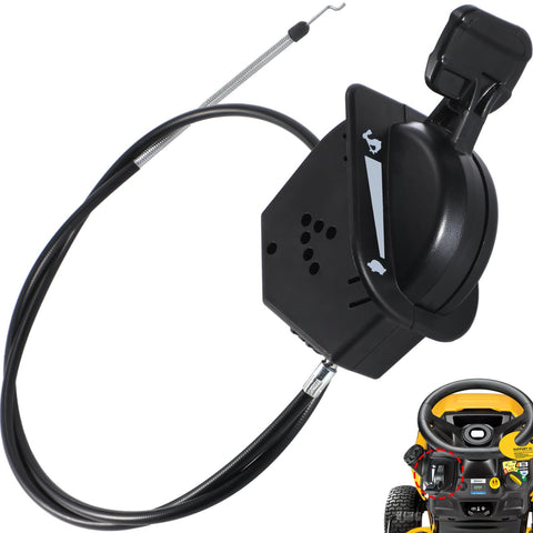 whldyno throttle cable installation on Cub Cadet for smooth throttle control