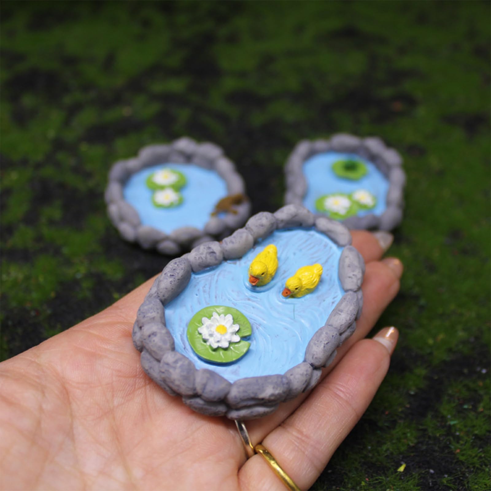Whlo4U miniature garden setup accentuates cohesive tiny scenes.