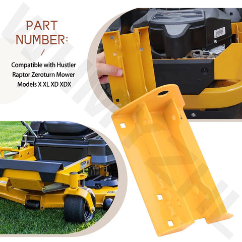 WHMYZHL 127156 hitch kit for Hustler Raptor XD highlights long-lasting outdoor performance.