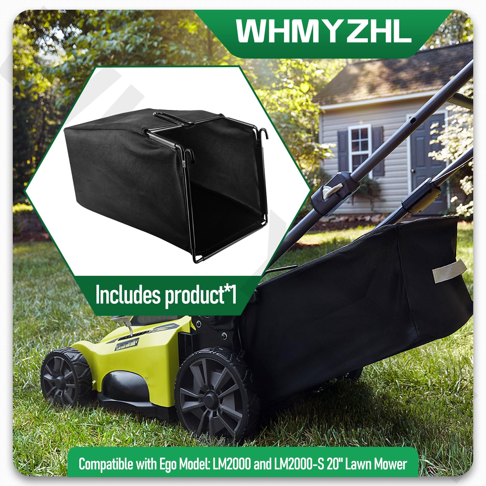 WHMYZHL bundle helps tidy lawns with efficient grass collection