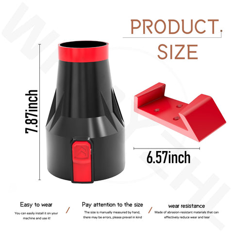 WHMYZHL drying nozzle demonstrates easy snap-on installation for fast setup