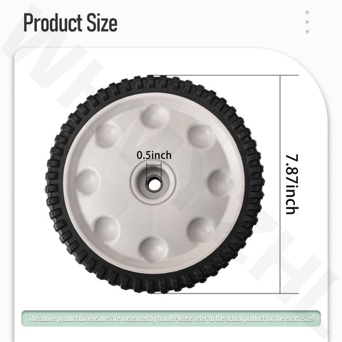 WHMYZHL front wheel assembly compatible with MTD, Troy-Bilt, and Craftsman models