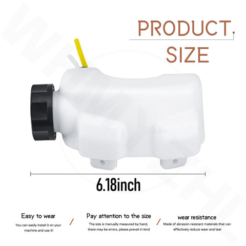 WHMYZHL fuel tank assembly 753-06921 fits compatible tools and reduces fuel spills.