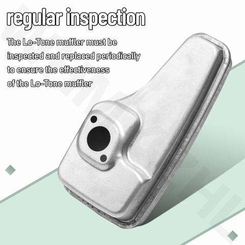 WHMYZHL Inspection-ready muffler with visible seams for durability check.