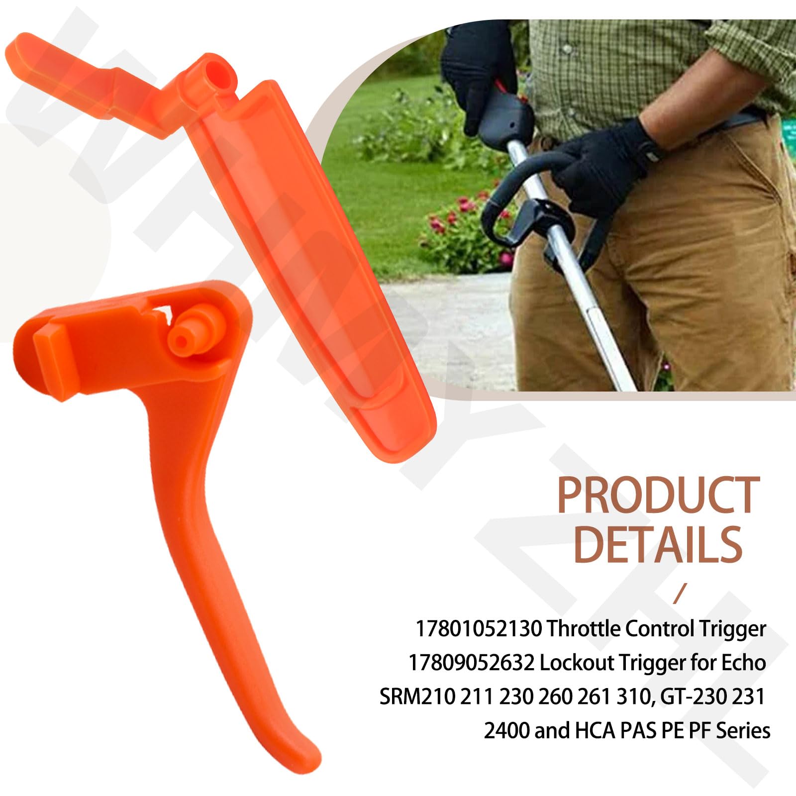 WHMYZHL lockout and throttle kit supports safer trimming sessions.