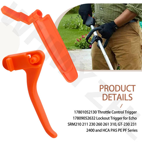 WHMYZHL lockout and throttle kit supports safer trimming sessions.