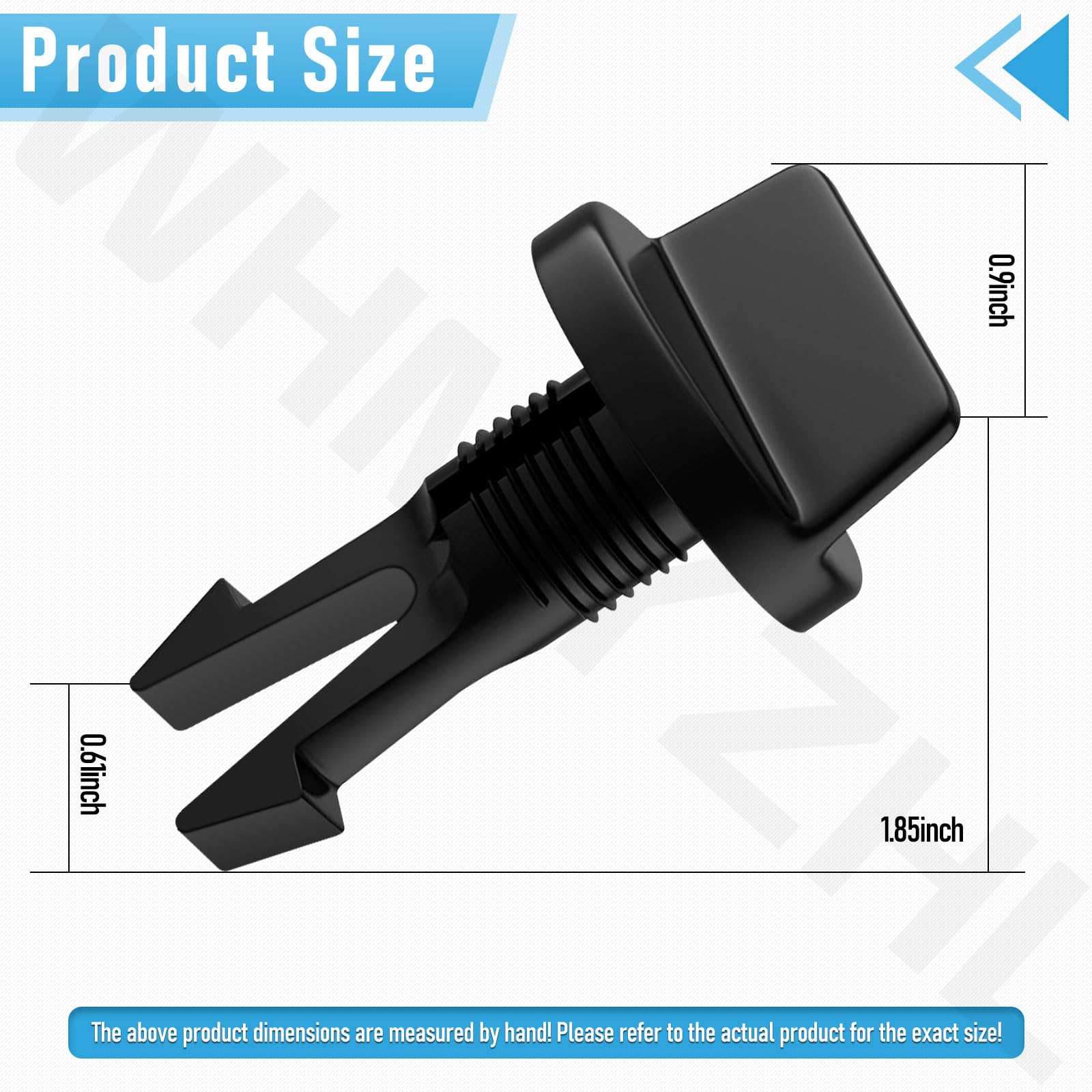 WHMYZHL O-ring seal included ensures a tight, leak-free connection.