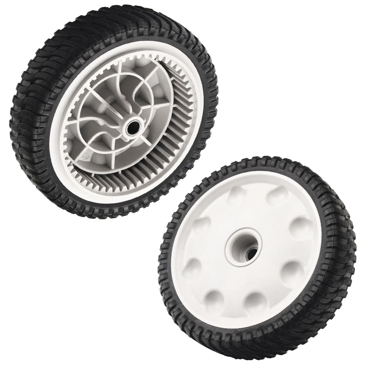 WHMYZHL wheel-drive assembly with an 8-inch front wheel for smoother mowing