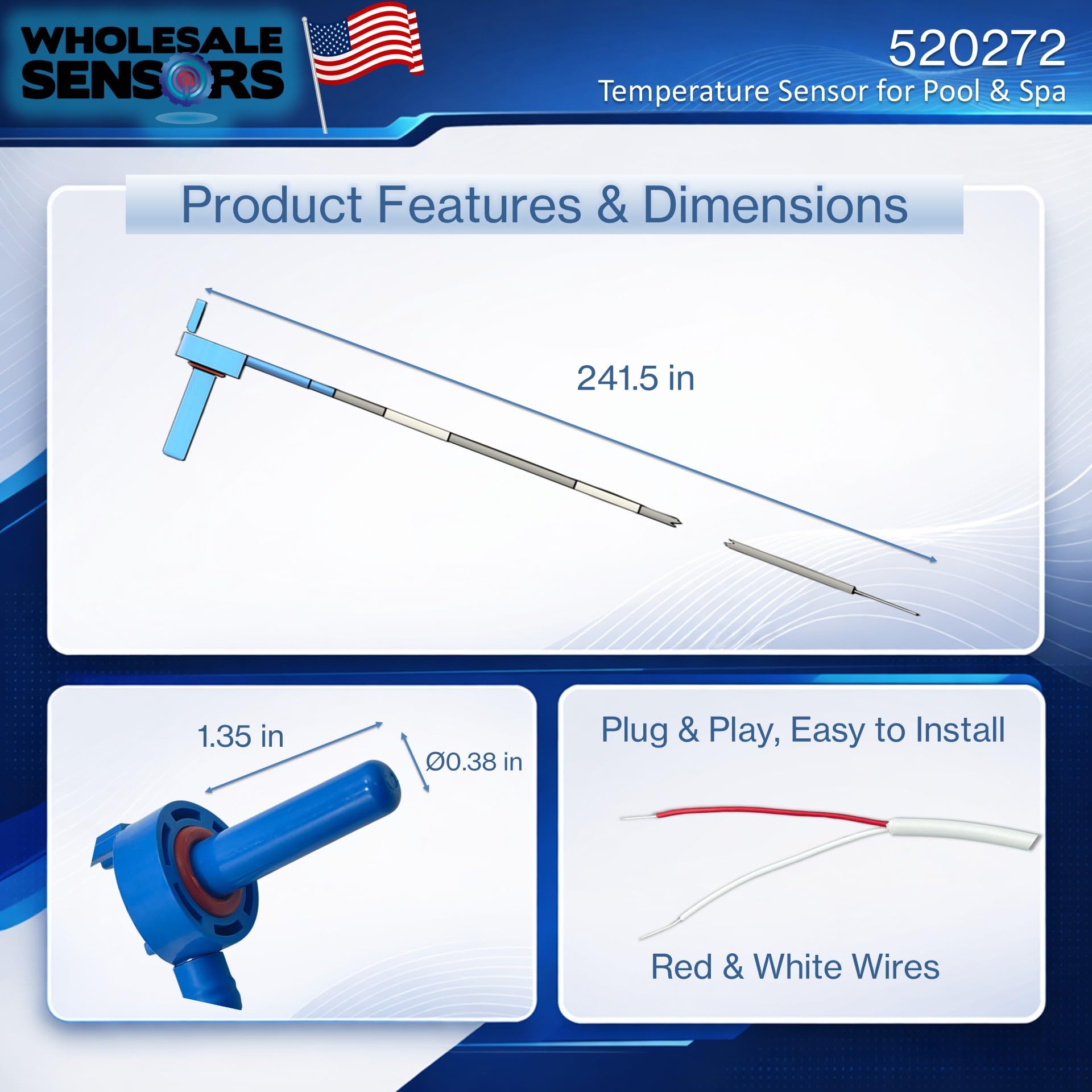 Wholesale Sensors 2-pack packaging box ready-to-install kit