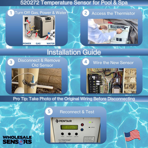Wholesale Sensors installation with ambient air sensor for proper system protection