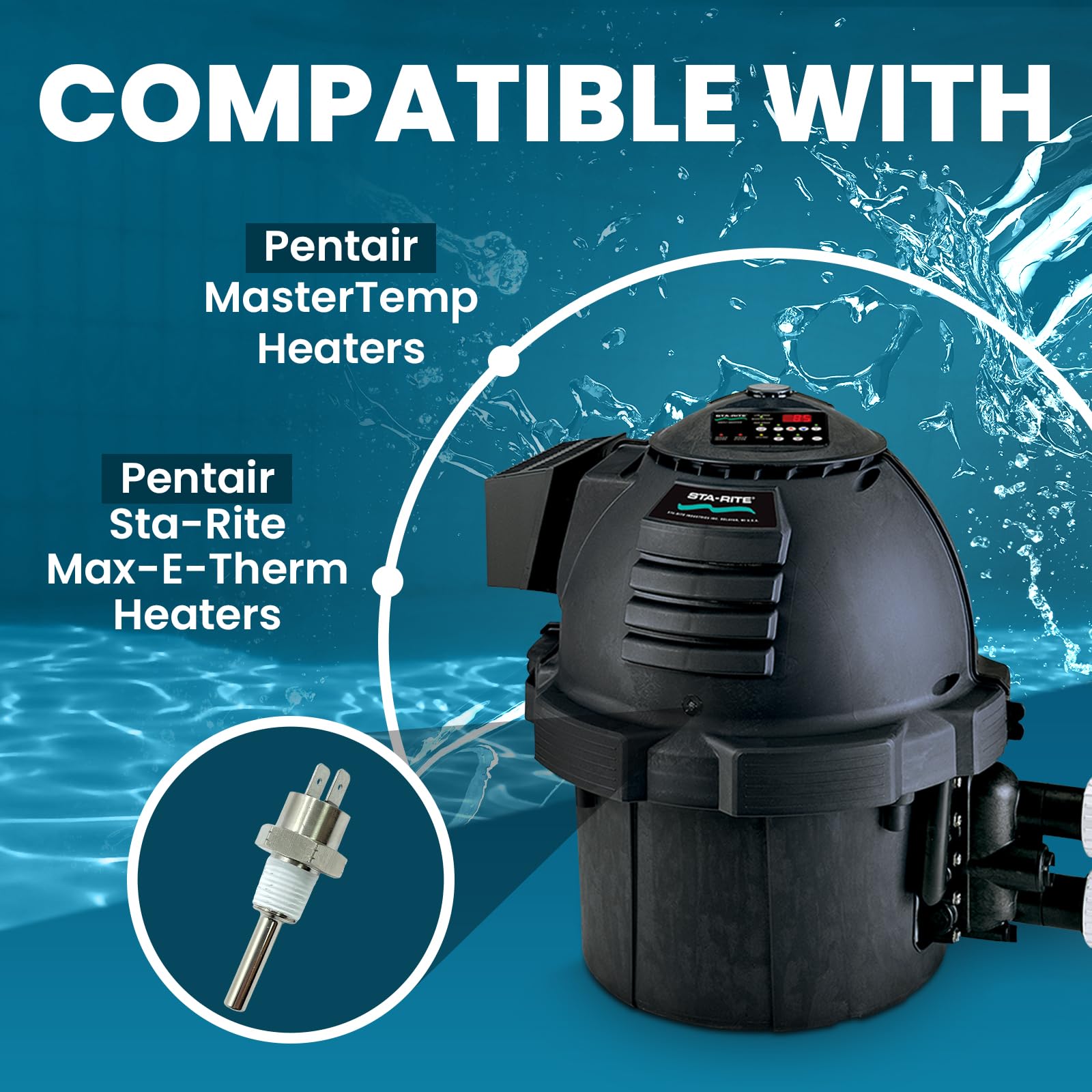 Wholesale Sensors spa heater temperature sensor ensures steady warmth.