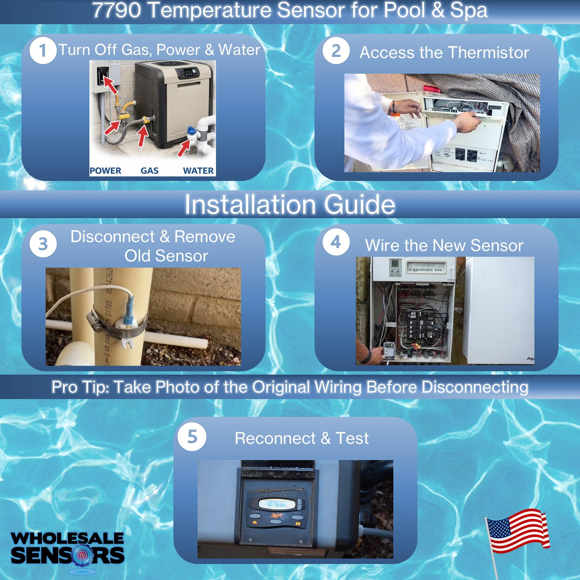 Wholesale Sensors USA manufacturer warranty emphasizes reliable support and coverage.