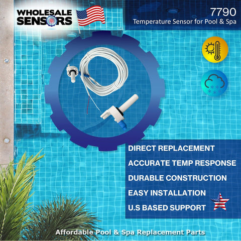 Wholesale Sensors Zodiac-Jandy 7790 compatibility—seamless spa temperature sensor upgrade.
