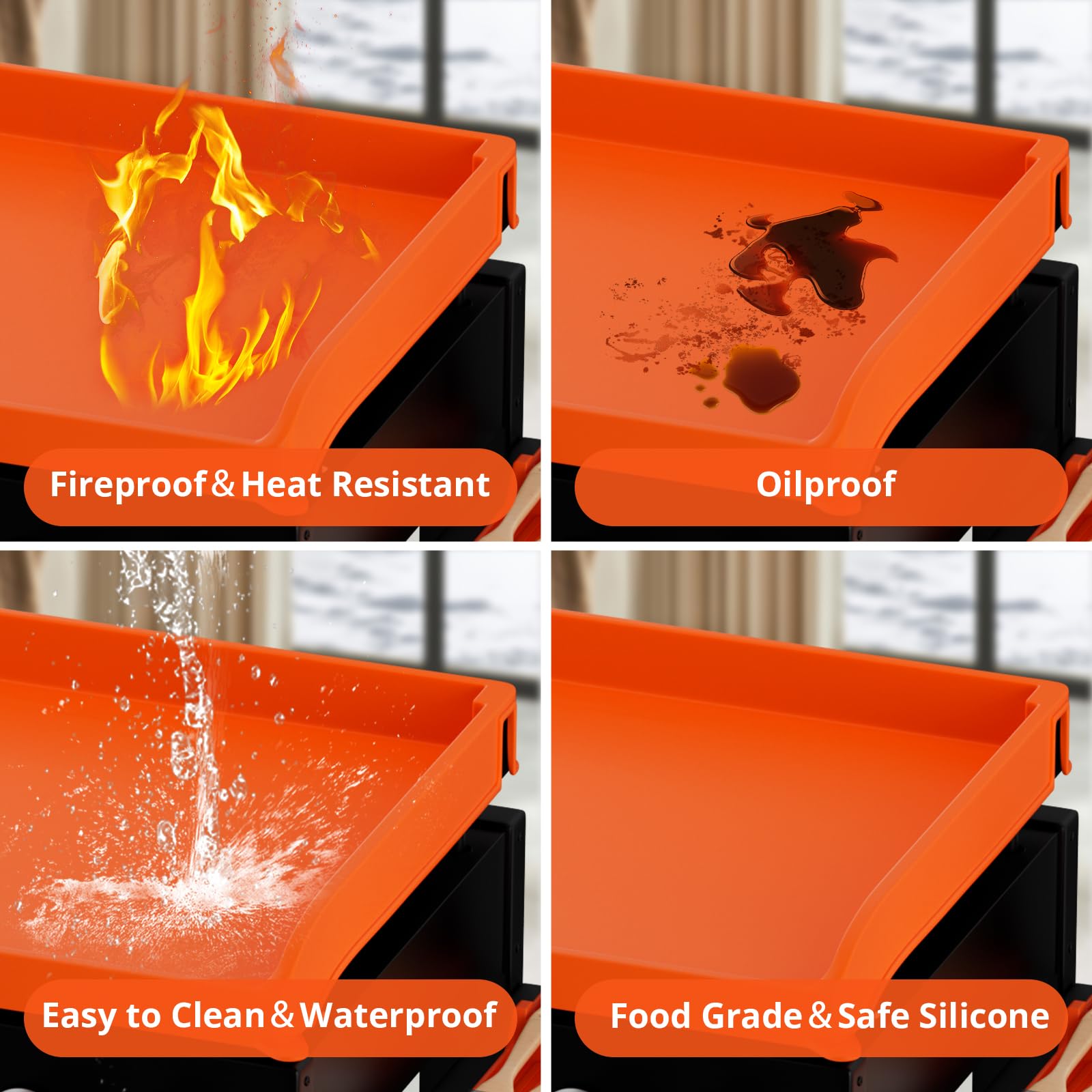 WhtSky durable silicone design resists rust and provides heat insulation